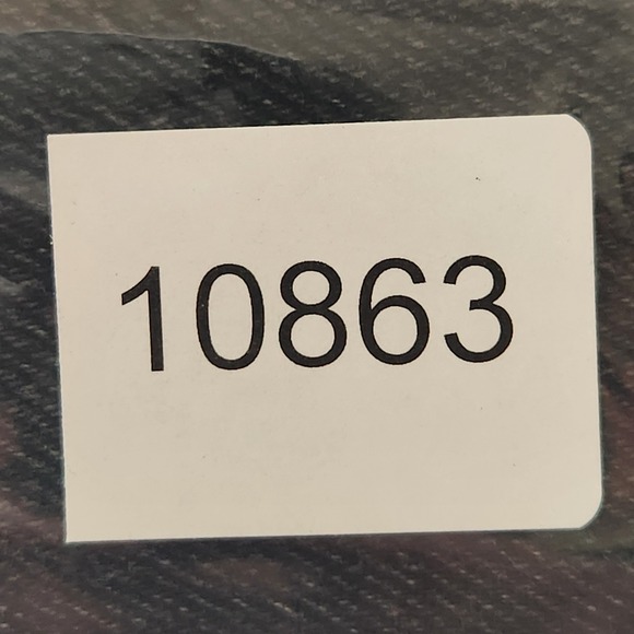 Rocawear Jeans Mens 37x32 Black Blue Two Tone Patched Denim Straight Fit Y2K VTG - Picture 14 of 14